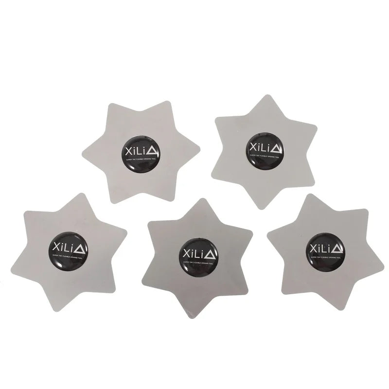 Clips Metallici Xili Esagono, Set da 5 pezzi