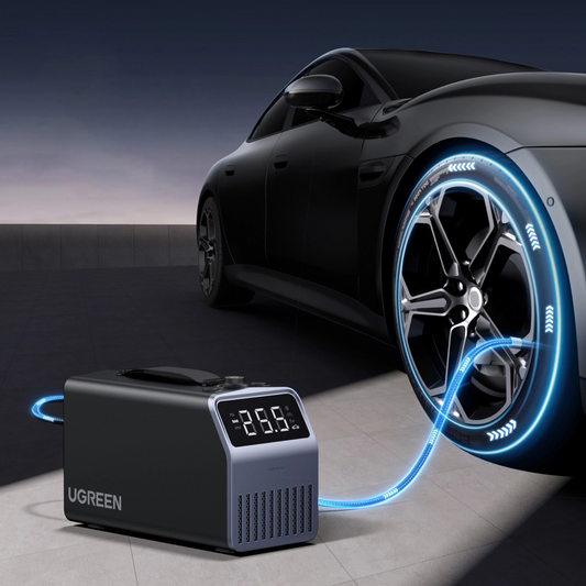 UGREEN Digitalanzeige Auto-Kompressor