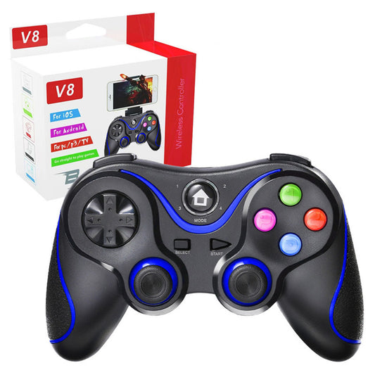 Manette Techsuit V8, Bleue