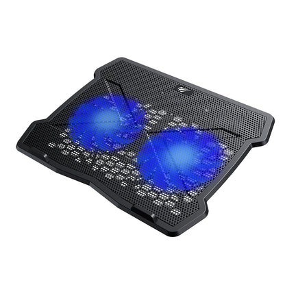 Refroidisseur HAVIT F2075 pour ordinateur portable 10 pouces - 15,6 pouces, Noir