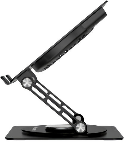 Supporto di raffreddamento WZK CoolBase per laptop da 10 a 16 pollici, RGB, nero
