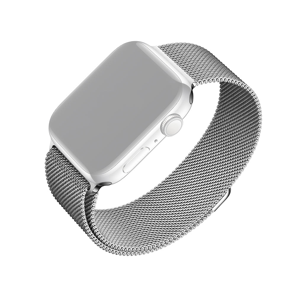 Cinturino Fixed Mesh per Apple Watch 42mm / 41mm / 40mm / 38mm Series, Argento