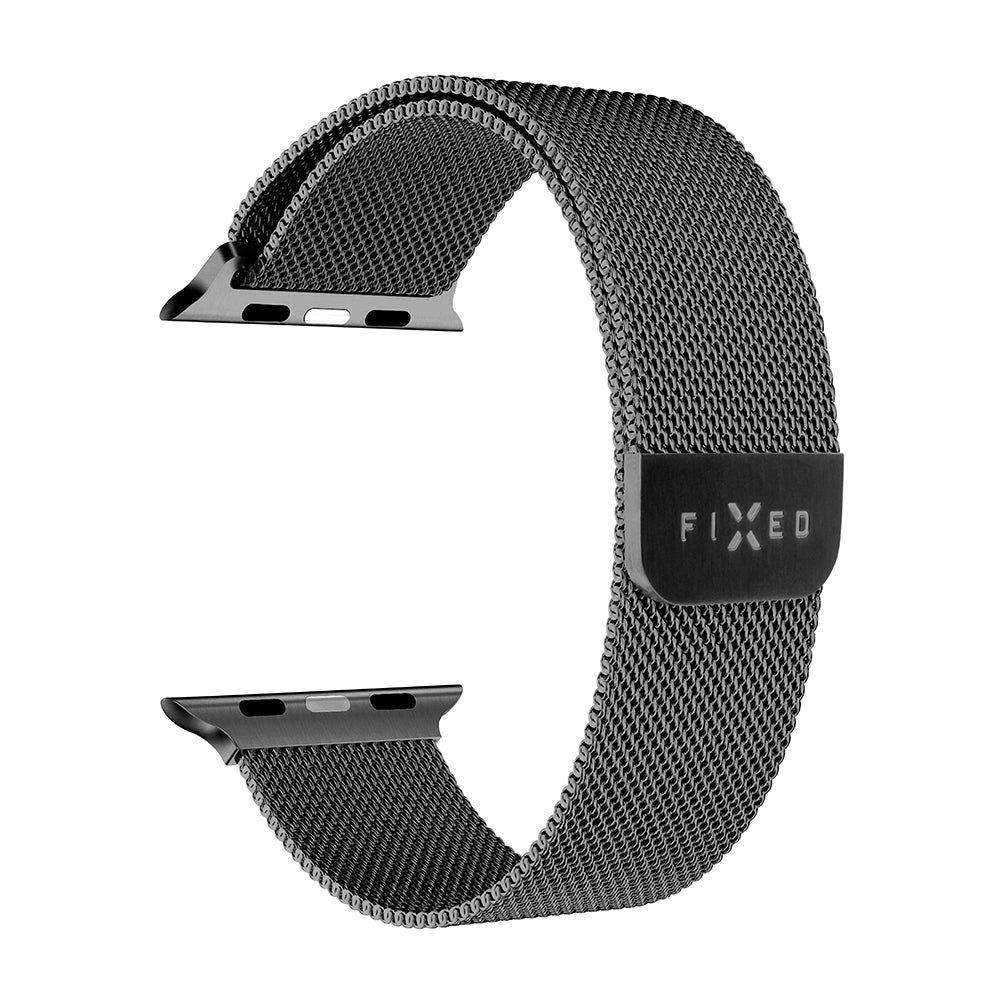 Bracelet Fixed Mesh pour Apple Watch 42mm / 41mm / 40mm / 38mm Series, Noir