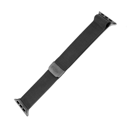 Bracelet Fixed Mesh pour Apple Watch 42mm / 41mm / 40mm / 38mm Series, Noir