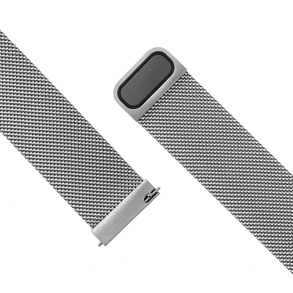 Cinturino Fixed Mesh per Huawei Watch / Xiaomi Watch Series, 22mm, Argento