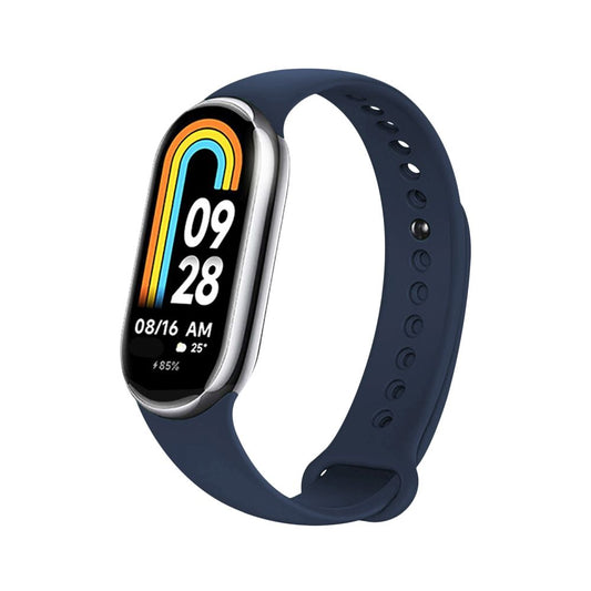Bracelet en silicone Fixed pour Xiaomi Smart Band 9 / 8, Bleu