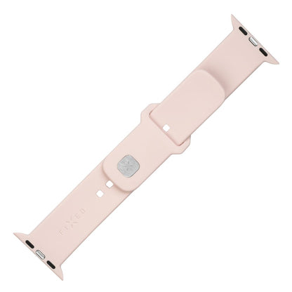 Fixed Silicone Sporty Armband für Apple Watch 42mm / 41mm / 40mm / 38mm Serie, Rosa