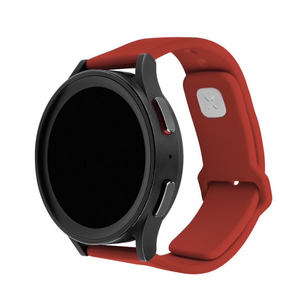 Cinturino Fixed Silicone Sporty per Samsung Galaxy Watch / Huawei Watch Series, 20mm, Rosso