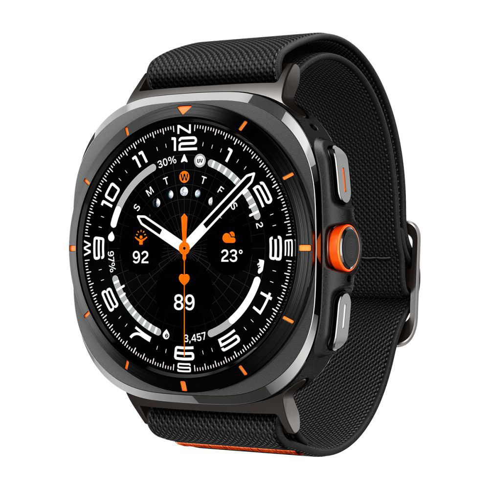 Spigen Fit Lite Armband für Samsung Galaxy Watch Ultra, Schwarz