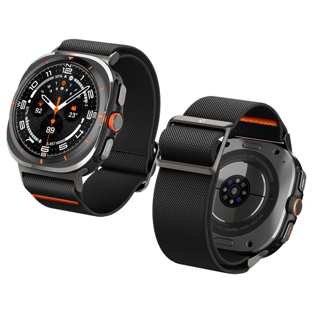 Spigen Fit Lite Armband für Samsung Galaxy Watch Ultra, Schwarz