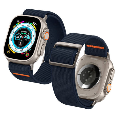 Spigen Fit Lite Ultra Armband für Apple Watch 49mm / 46mm / 45mm / 44mm / 42mm Serie, Marineblau