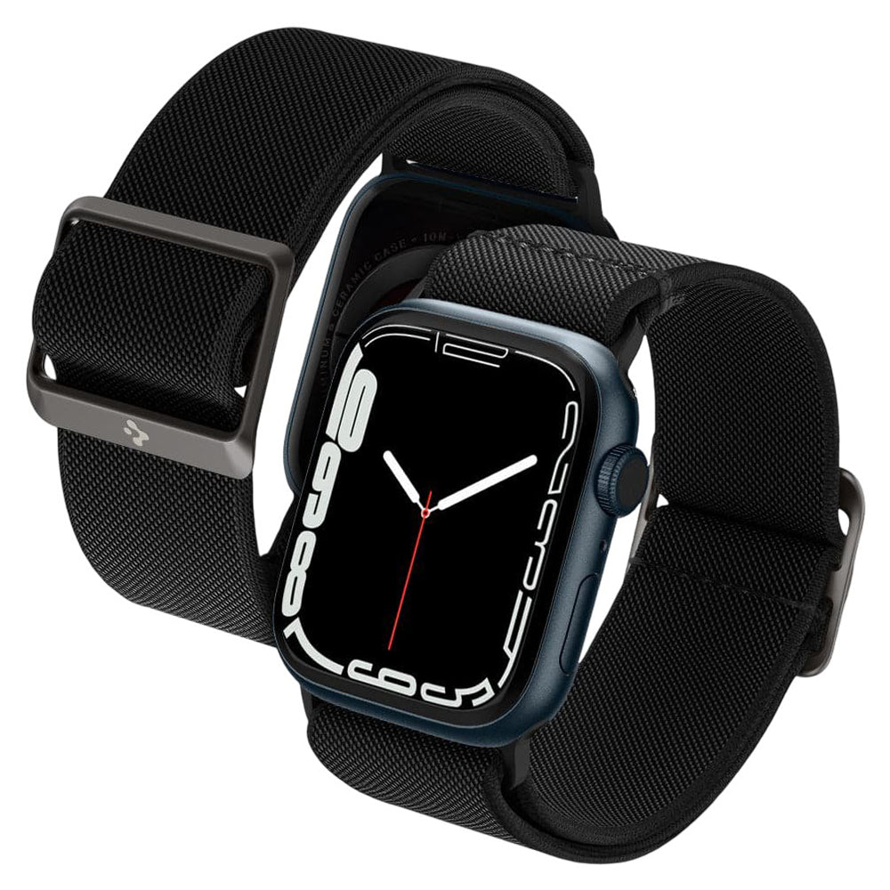 Cinturino Spigen Lite Fit per Apple Watch 42mm / 41mm / 40mm Series, Nero AMP02290