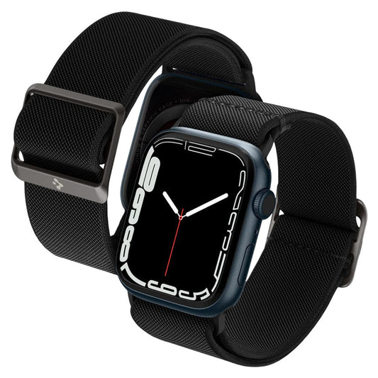 Spigen Lite Fit Armband für Apple Watch 42mm / 41mm / 40mm Series, Schwarz AMP02290