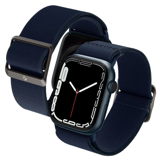Bracelet Spigen Lite Fit pour Apple Watch Series 49 mm / 46 mm / 45 mm / 44 mm, bleu marine AMP02287