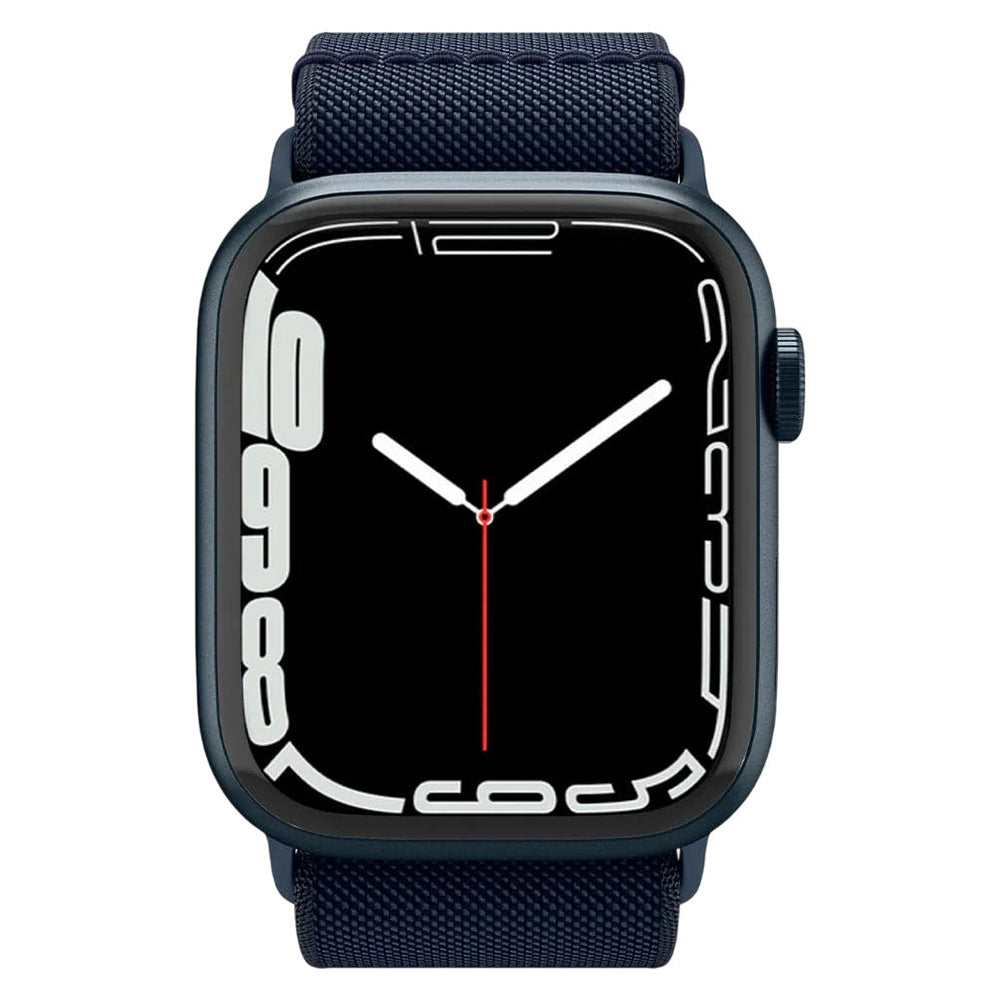 Cinturino Spigen Lite Fit per Apple Watch Serie 49 mm / 46 mm / 45 mm / 44 mm, Blu navy AMP02287
