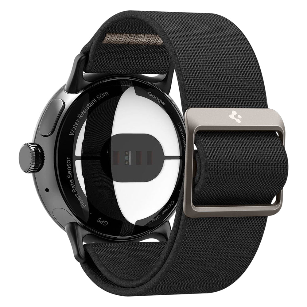 Cinturino Spigen Lite Fit per Google Pixel Watch 41mm Series, Nero AMP06348