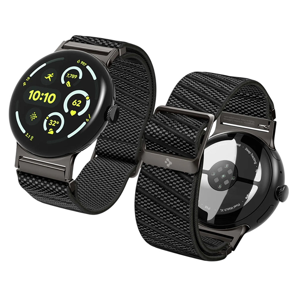 Cinturino Spigen Lite Fit X per Google Pixel Watch 4 45mm, Nero AMP11421