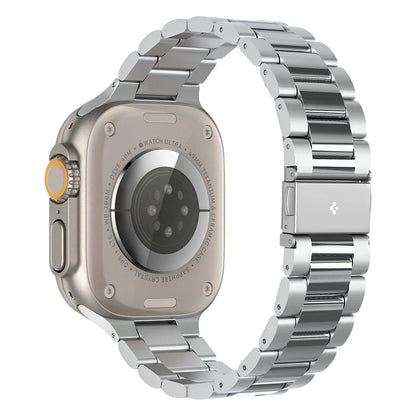 Cinturino Spigen Modern Fit 316L per Apple Watch 49mm / 46mm / 45mm / 44mm / 42mm Series, Argento AMP06356