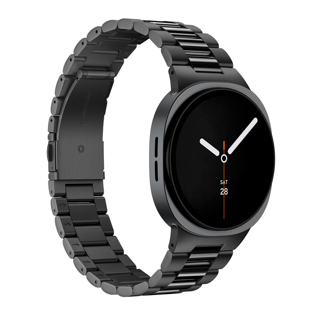 Cinturino Spigen Modern Fit 316L per Samsung Galaxy Watch9 / Watch8 / Watch8 Classic Series, Nero AMP11608