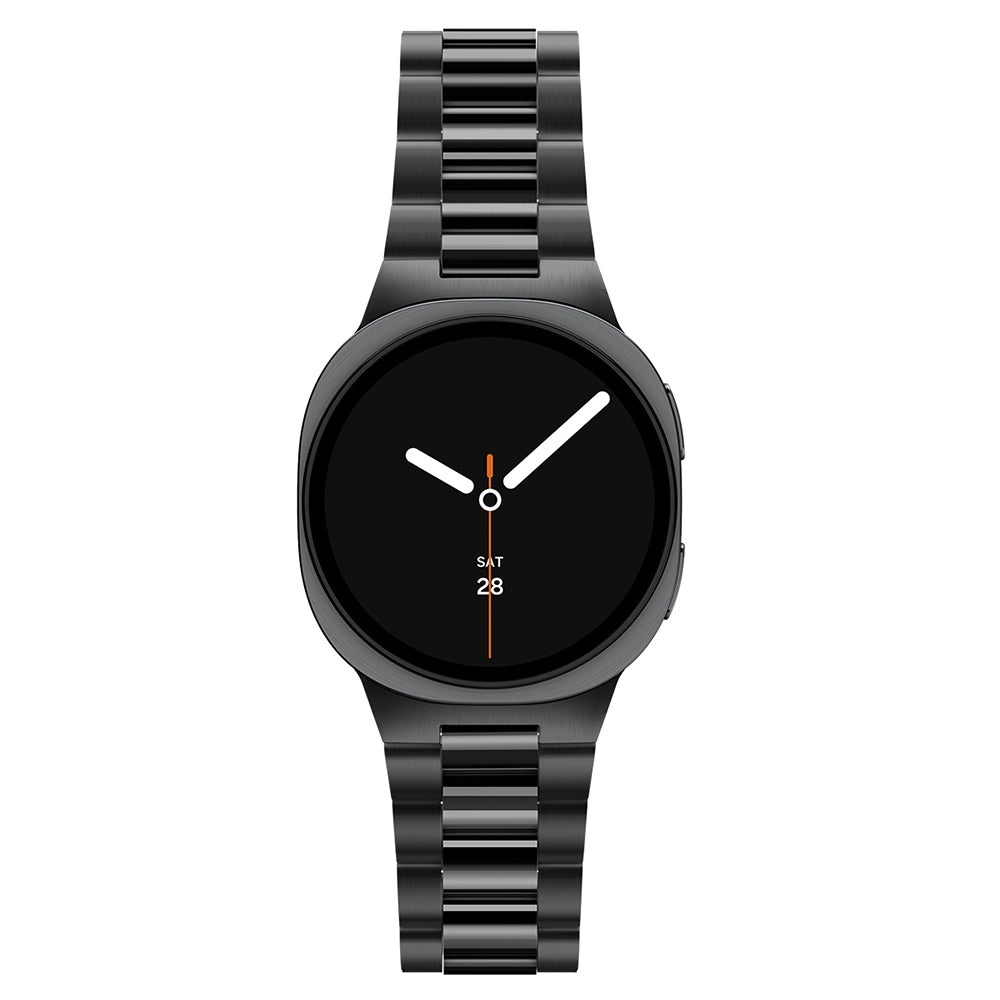 Cinturino Spigen Modern Fit 316L per Samsung Galaxy Watch9 / Watch8 / Watch8 Classic Series, Nero AMP11608