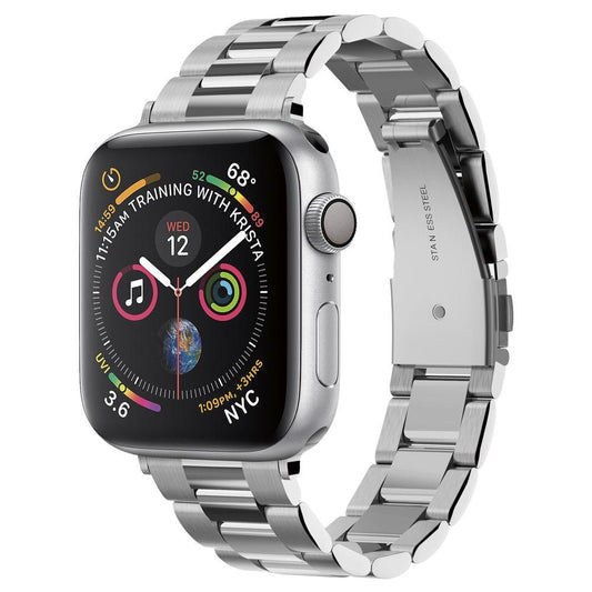 Bracelet Spigen Modern Fit pour Apple Watch 42mm / 41mm / 40mm / 38mm Series, Argenté
