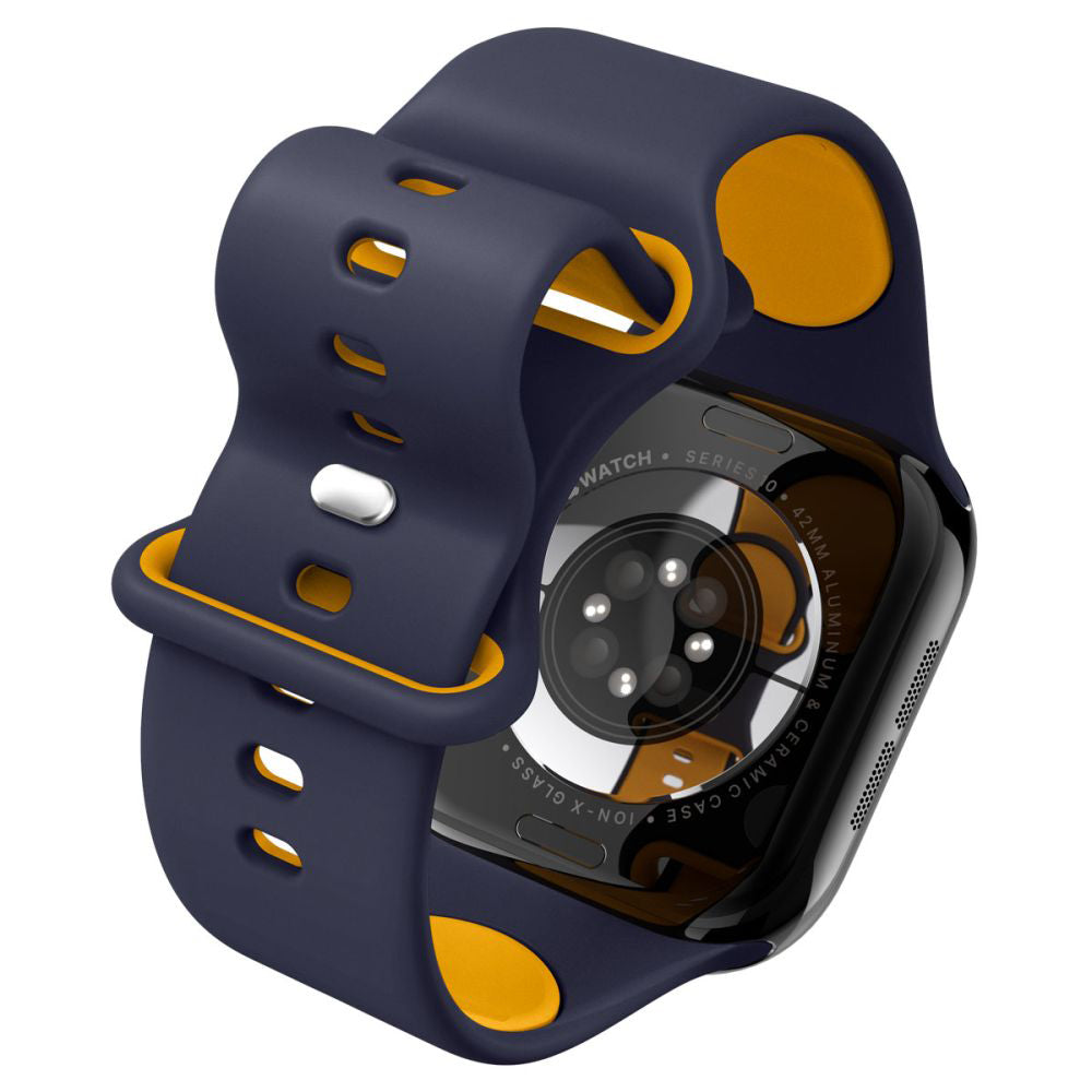 Spigen Nano Pop Armband für Apple Watch 42mm / 41mm / 40mm / 38mm Serie, Marineblau