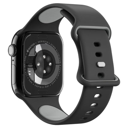 Spigen Nano Pop Armband für Apple Watch 42mm / 41mm / 40mm / 38mm Serie, Schwarz