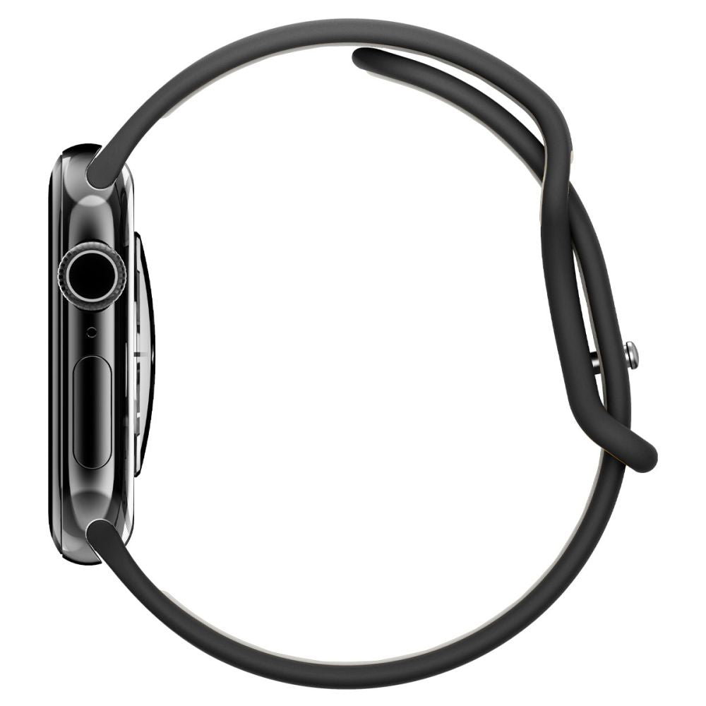 Spigen Nano Pop Armband für Apple Watch 42mm / 41mm / 40mm / 38mm Serie, Schwarz