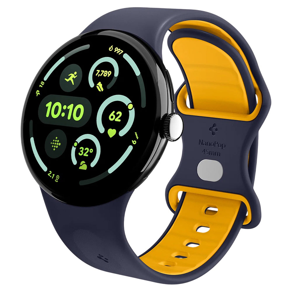 Spigen Nano Pop Armband für Google Pixel Watch 45mm Serie, Marineblau AMP09490