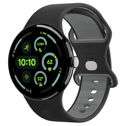 Spigen Nano Pop Armband für Google Pixel Watch 45mm Serie, Schwarz AMP09491
