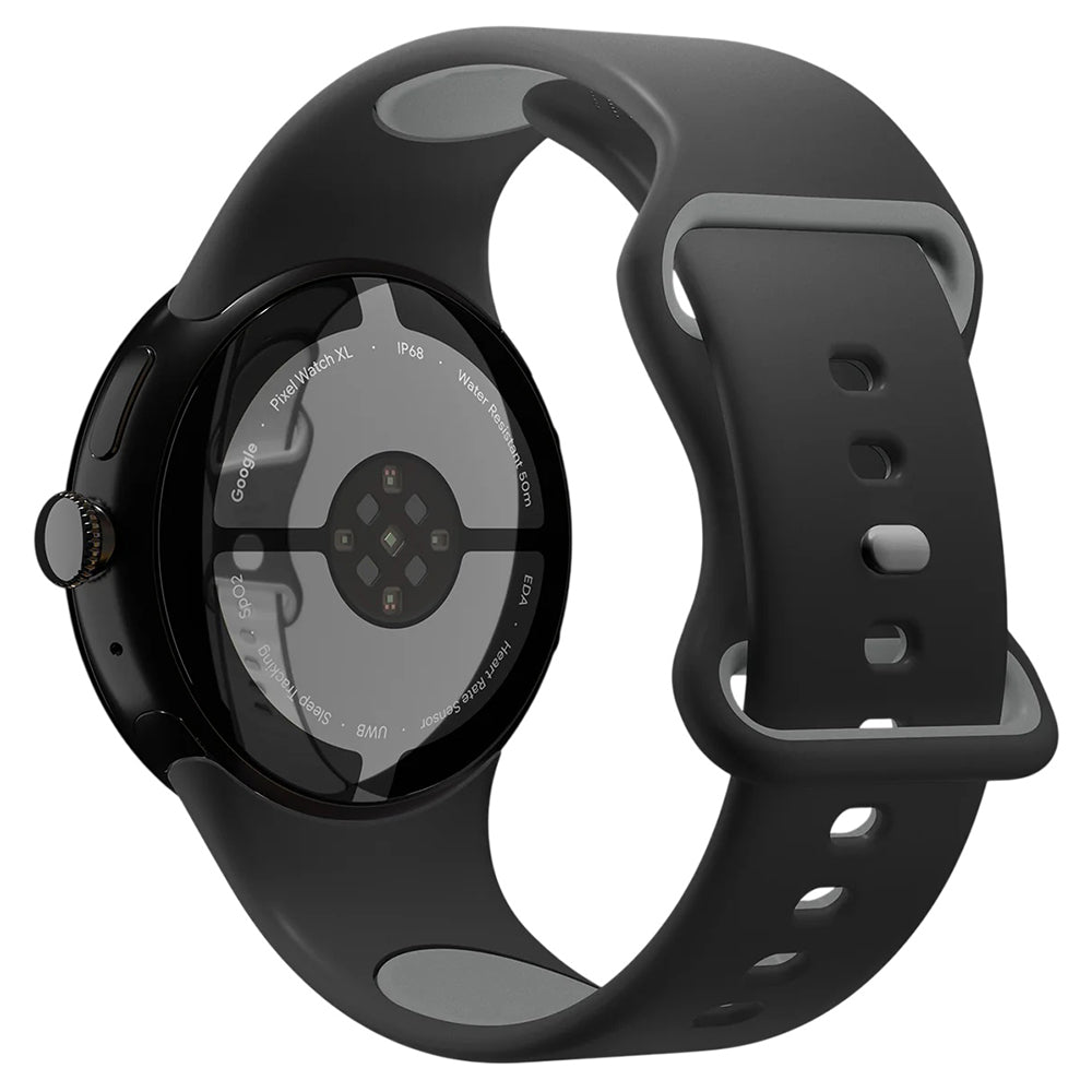 Spigen Nano Pop Armband für Google Pixel Watch 45mm Serie, Schwarz AMP09491