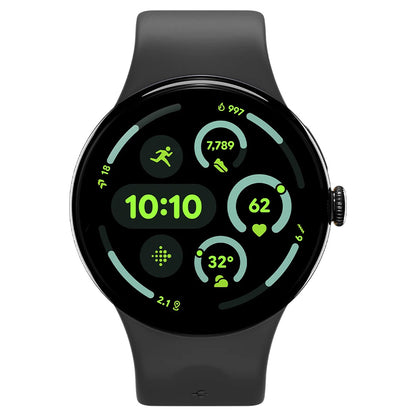 Spigen Nano Pop Armband für Google Pixel Watch 45mm Serie, Schwarz AMP09491