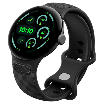 Spigen Parallax Armband für Google Pixel Watch 45mm Serie, Matt Schwarz AMP10192
