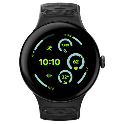 Spigen Parallax Armband für Google Pixel Watch 45mm Serie, Matt Schwarz AMP10192