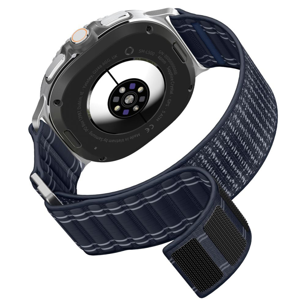 Spigen WBF0 Strap for Samsung Galaxy Watch8 / Watch8 Classic Series, Navy Blue