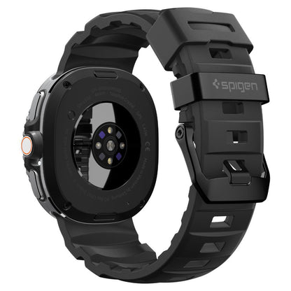 Spigen WBS2 Armband für Samsung Galaxy Watch8 / Watch8 Classic Series, Schwarz