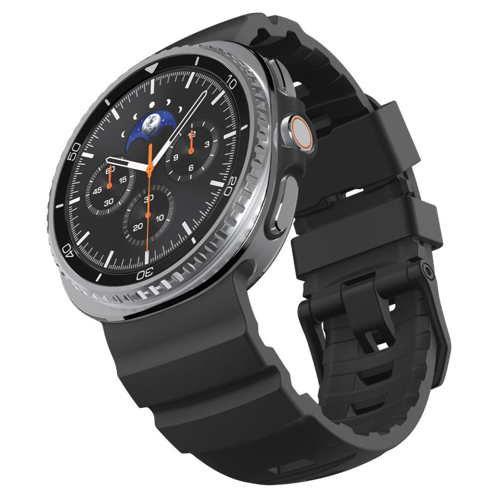 Spigen WBS2 Armband für Samsung Galaxy Watch8 / Watch8 Classic Series, Schwarz