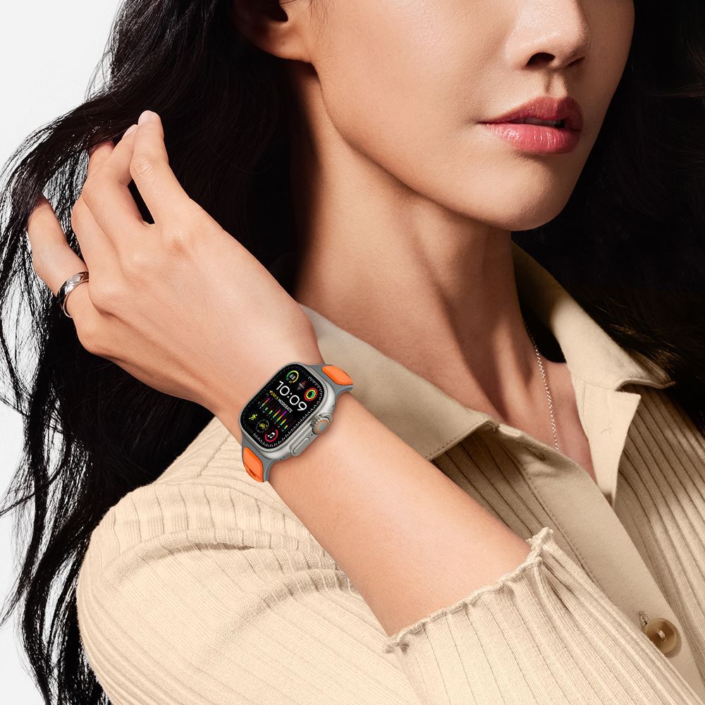 Tech-Protect Iconband Line Armband für Apple Watch 49mm / 46mm / 45mm / 44mm Serie, Grün