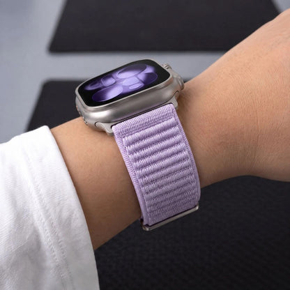 Tech-Protect NylonLoop Armband für Apple Watch 49 mm / 46 mm / 45 mm / 44 mm Series, Lila