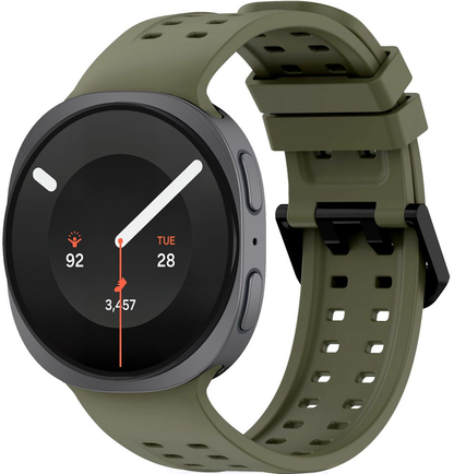 Bracelet Tech-Protect Silicone Air pour Samsung Galaxy Watch9 / Watch8 / Watch8 Classic Series, Vert