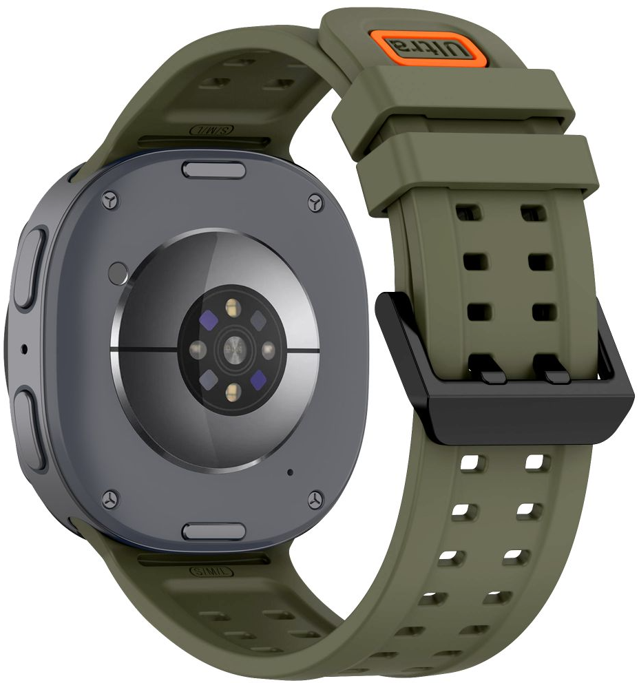 Bracelet Tech-Protect Silicone Air pour Samsung Galaxy Watch9 / Watch8 / Watch8 Classic Series, Vert