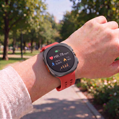 Cinturino Tech-Protect Silicone Air per Samsung Galaxy Watch9 / Watch8 / Watch8 Classic Series, Rosso