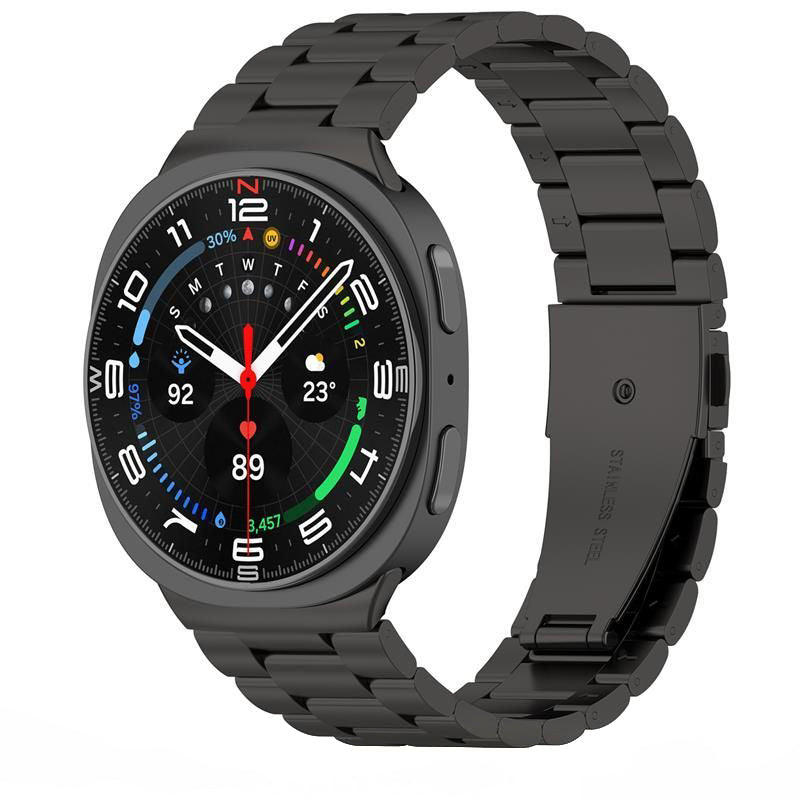 Tech-Protect Stainless Strap for Samsung Galaxy Watch8 / Watch8 Classic Series, Black
