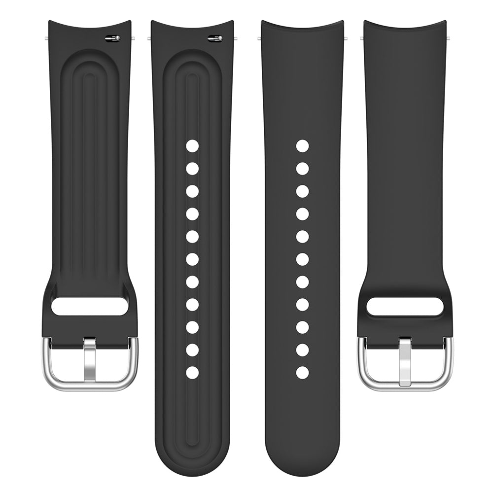 Cinturino Techsuit W003 per Huawei Watch / Xiaomi Watch Series, 22mm, Nero