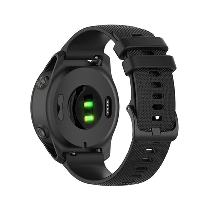 Cinturino Techsuit W006 per Samsung Galaxy Watch / Huawei Watch Series, 22mm, Nero