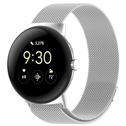 Cinturino Techsuit W009 per Google Pixel Watch 4 45mm, Argento