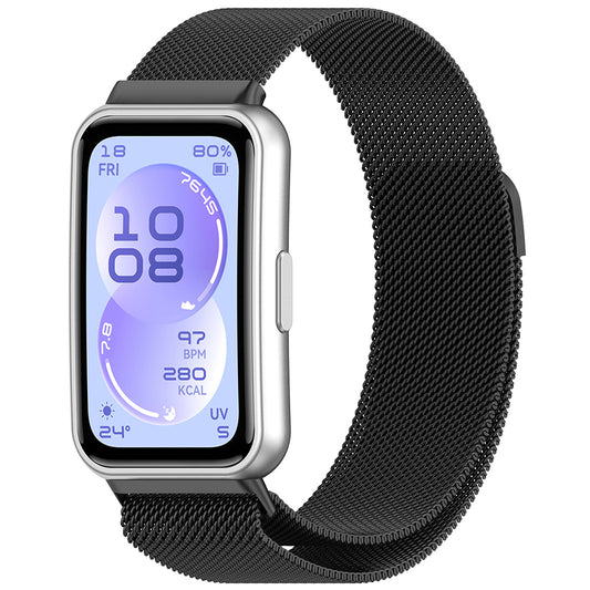 Bracelet Techsuit W009 pour Huawei Band 11 / 11 Pro, Noir