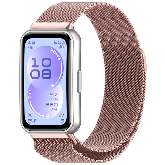 Bracelet Techsuit W009 pour Huawei Band 11 / 11 Pro, Rose