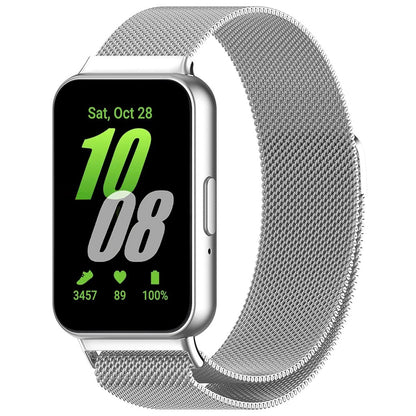 Cinturino Techsuit W009 per Samsung Galaxy Fit3 R39M, Argento
