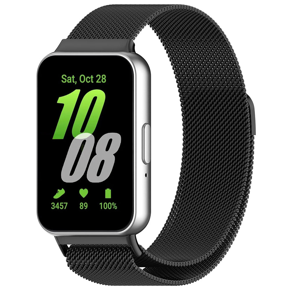 Cinturino Techsuit W009 per Samsung Galaxy Fit3 R39M, Nero